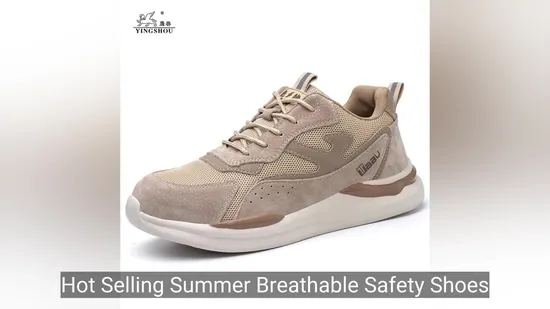 Mode Herren Sport Stahlkappe Pannensichere Arbeitssicherheitsschuhe
